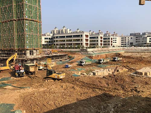中國(guó)安能第二工程局湖畔學(xué)苑項(xiàng)目部“戰(zhàn)疫情，抓復(fù)工”