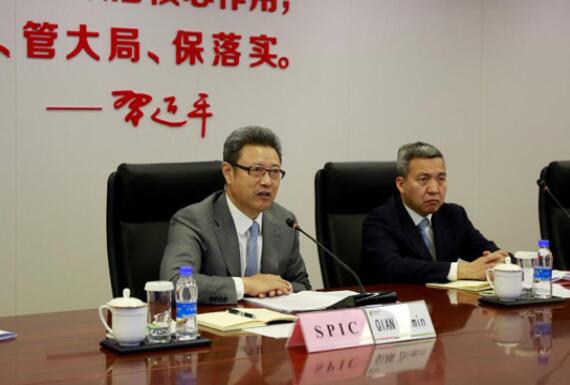 錢智民會見西門子總裁凱颯、西門子能源公司總裁布魯赫