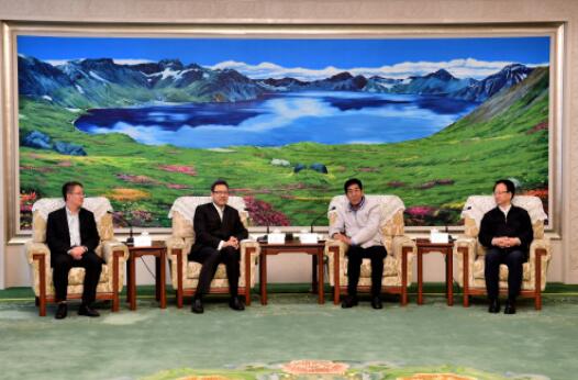 錢智民拜會吉林省委書記巴音朝魯、省長景俊海并調研吉電股份