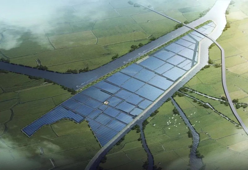 550MWp！亞洲最大漁光互補光伏發(fā)電項目之一正式開工！
