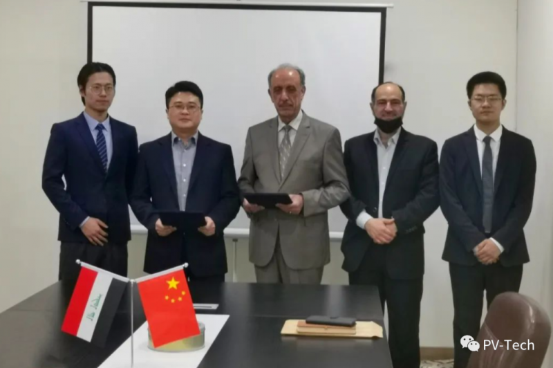 中國能建與伊拉克、越南簽署355MW光伏項(xiàng)目
