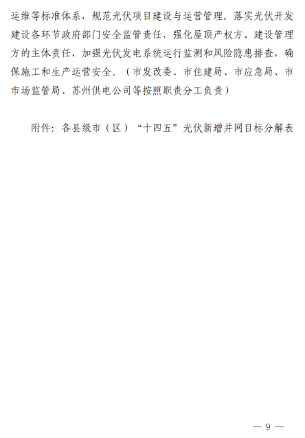 蘇州：國企廠房100%安裝分布式光伏！