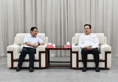 劉源拜會(huì)河北省委常委、副省長(zhǎng)，雄安新區(qū)黨工委書(shū)記、管委會(huì)主任張國(guó)華