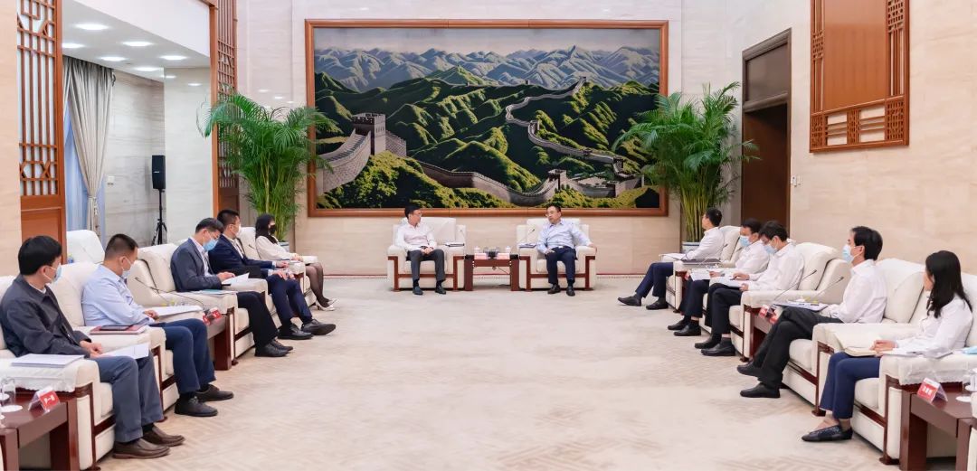 鄒磊會(huì)見北京市西城區(qū)委副書記、代區(qū)長(zhǎng)劉東偉