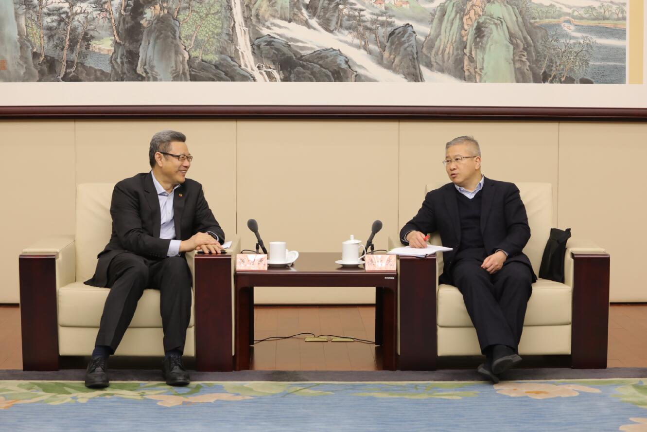 國家電投黨組書記、董事長錢智民拜會浙江省委常委、常務(wù)副省長徐文光