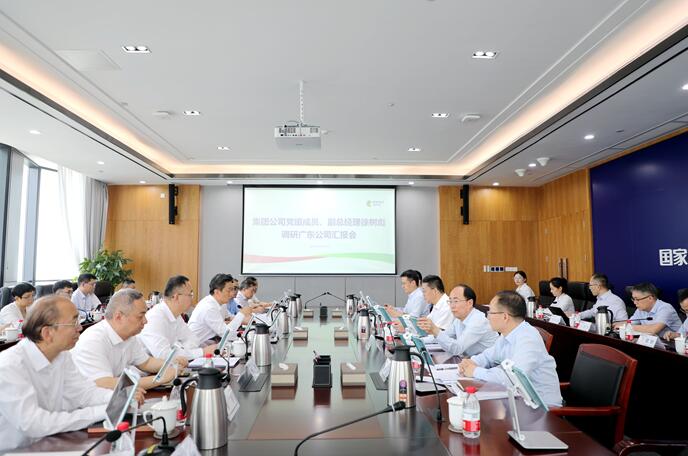 國家電投黨組成員、副總經理徐樹彪拜會廣東省委常委、常務副省長張虎