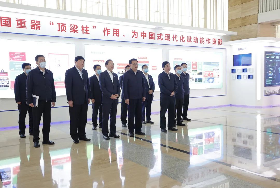 重慶市委書記袁家軍、市長胡衡華與國家電網(wǎng)董事長辛保安、總經(jīng)理張智剛會談
