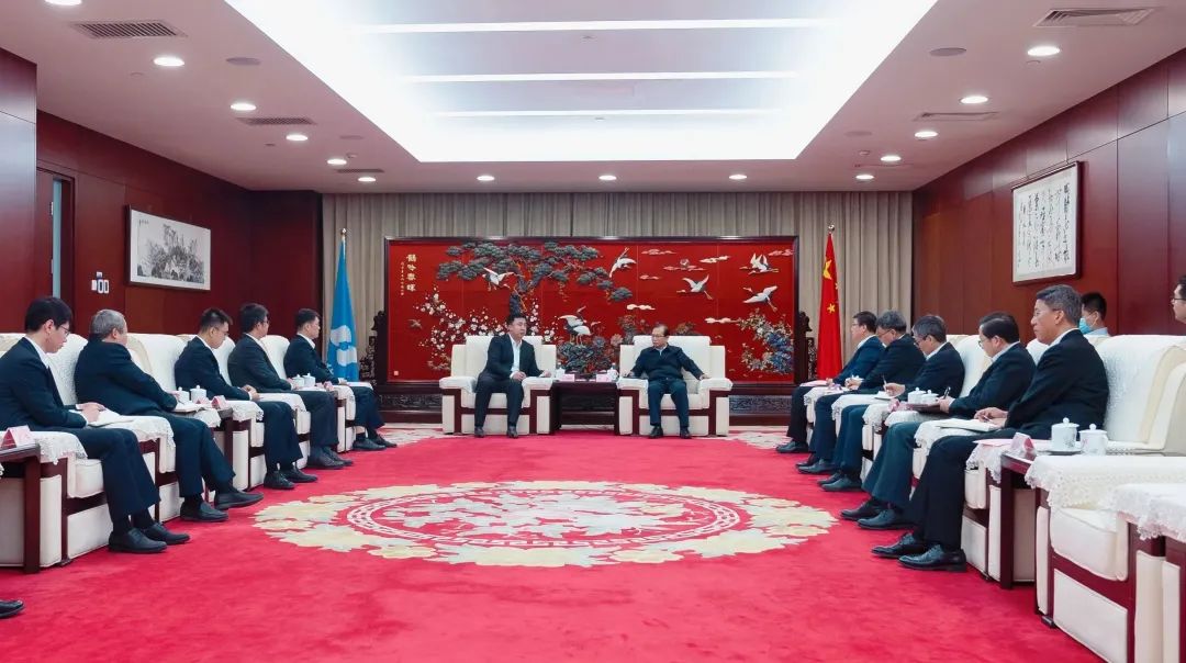華電集團黨組書記、董事長江毅會見海博思創(chuàng)董事長、總經理張劍輝