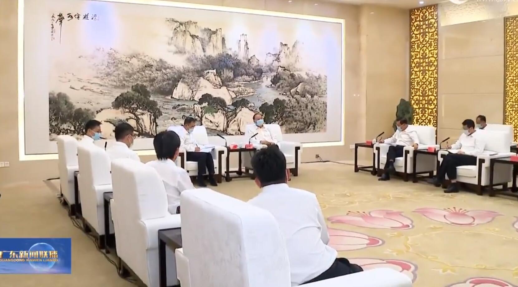 大唐集團(tuán)黨組書記、董事長鄒磊拜會廣東省委書記黃坤明、省長王偉中