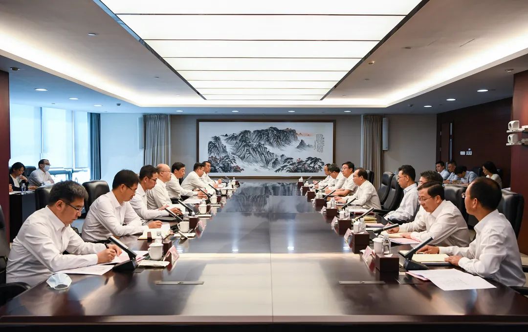 華電集團(tuán)黨組書記、董事長江毅與河北省委副書記、省長王正譜舉行會(huì)談