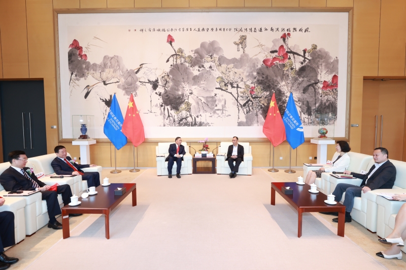 中國(guó)能建黨委書記、董事長(zhǎng)宋海良會(huì)見深交所理事長(zhǎng)陳華平、總經(jīng)理沙雁