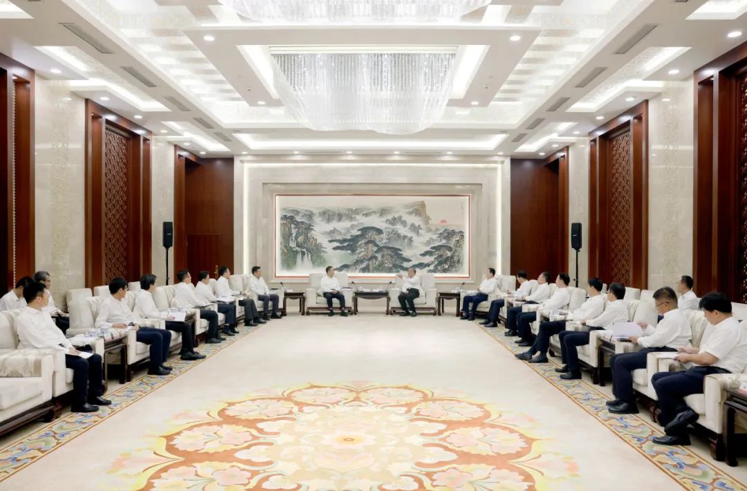 大唐集團(tuán)鄒磊、劉明勝拜會山東省委書記林武、省長周乃翔