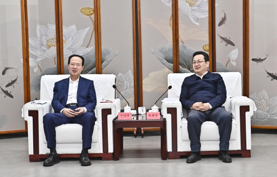 中國電建黨委書記、董事長丁焰章王斌拜會(huì)雄安新區(qū)黨工委書記、管委會(huì)主任張國華