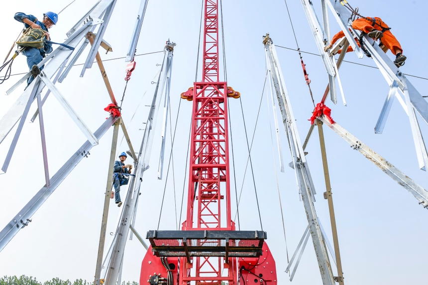 基建“兩個標準化”在荊州落地見效，仙桃220千伏復(fù)州變電站順利建成投運！