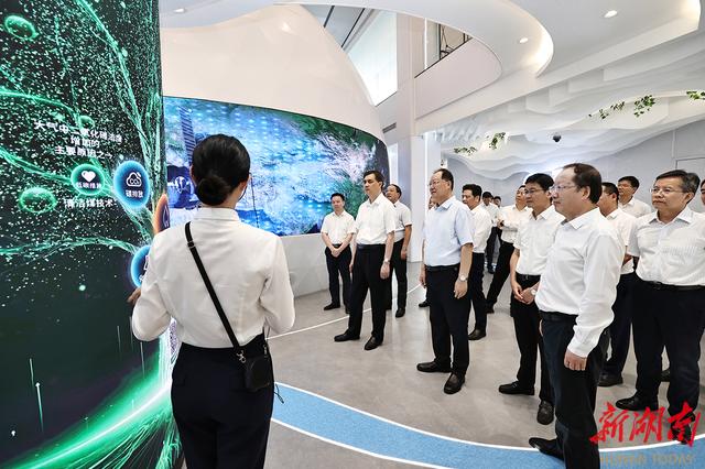 湖南省委副書記、省長毛偉明調研新型電力系統(tǒng)建設情況