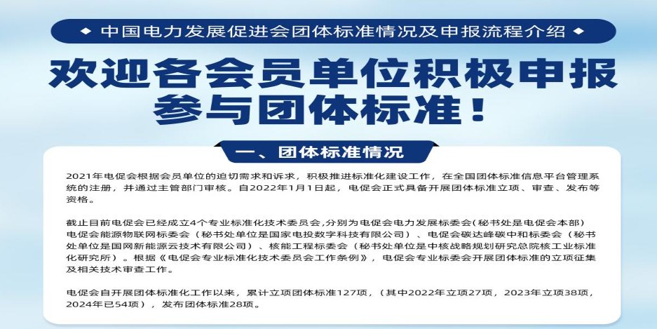 加快數(shù)字化轉型，推動標準化建設——電促會團標介紹亮相2024中國電力規(guī)劃發(fā)展論壇