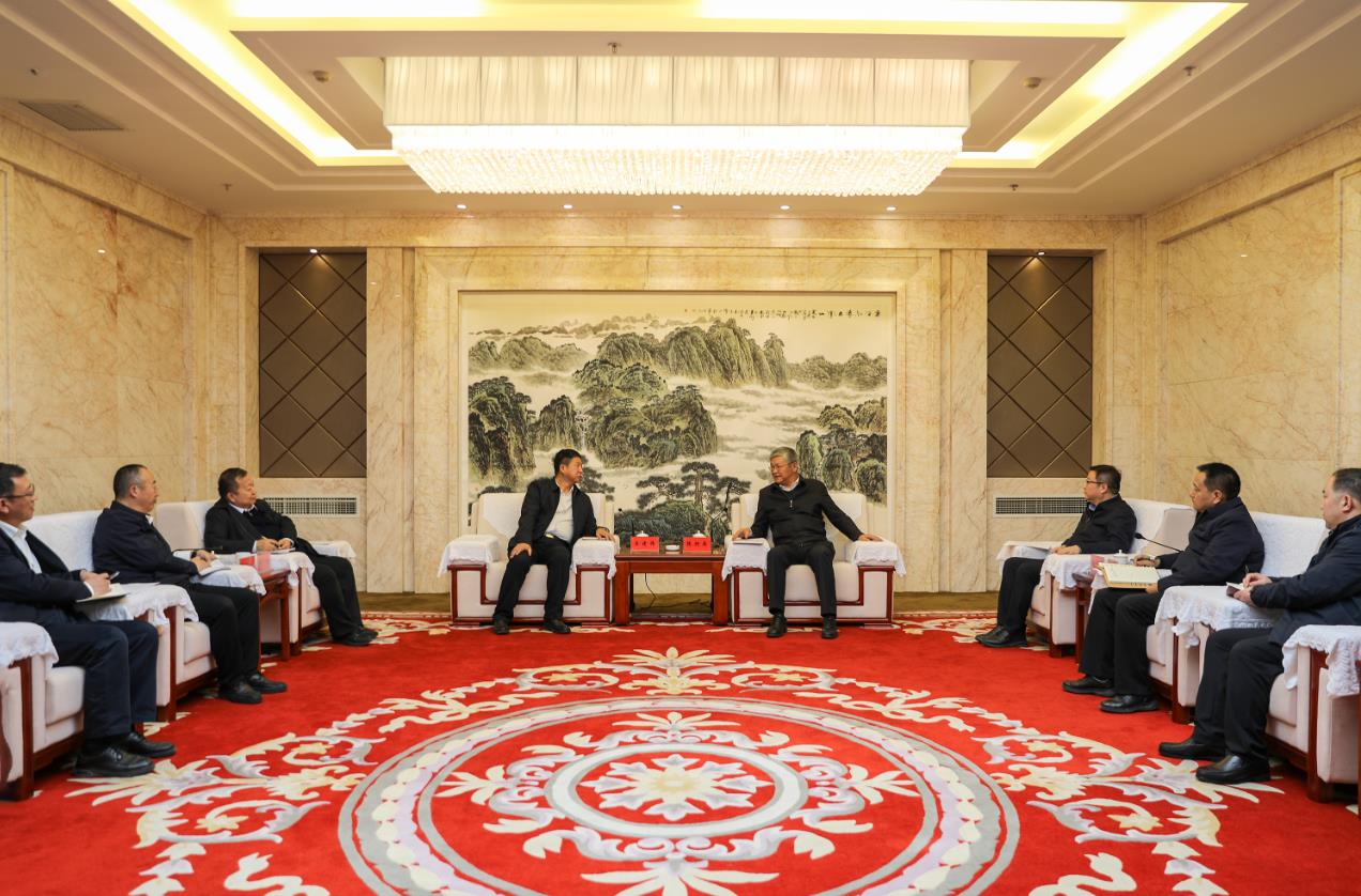 大唐甘肅公司黨委書記、董事長(zhǎng)王建偉拜會(huì)隴南市委書記張柯兵、市長(zhǎng)劉永革